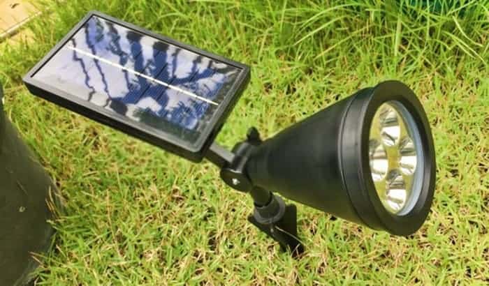 best outdoor solar spotlights