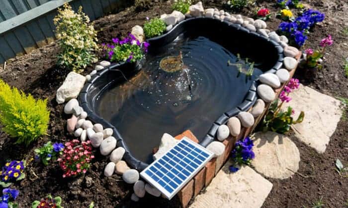 Best Solar Pond Pumps For Residential, Solar Garden Fountain Pump Universal Insert Kit