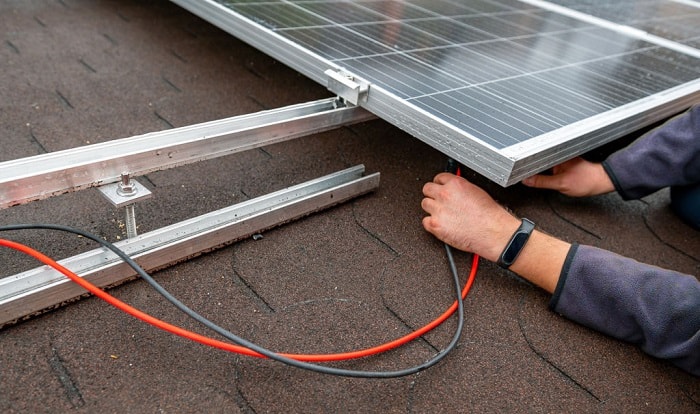what size cable for 12v solar panel