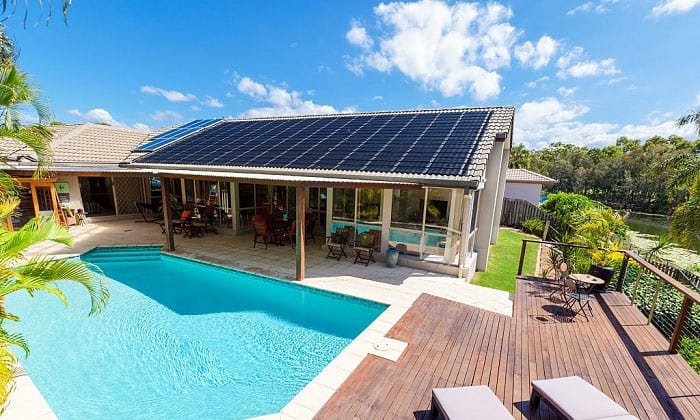 how long does it take to heat a pool with solar panels
