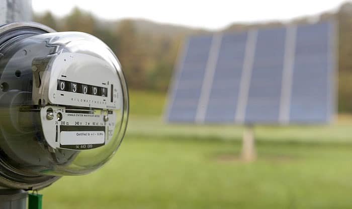 how to read a solar meter