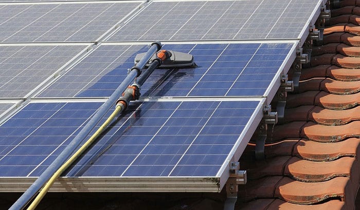 how often should solar panels be cleaned